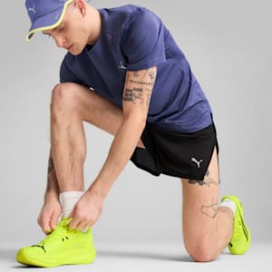 Short en tricot fendu 3 po EVERYDAY RUNNING Homme, PUMA Black, extralarge